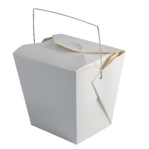 PAPER NOODLE BOX 26 OZ W/ PAIL (WHITE)