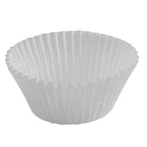 CAKE CUP WHITE 12.5 CM