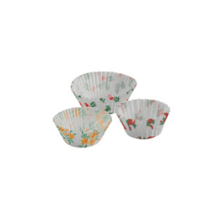 CAKE CUP FLORAL 12.5 CM