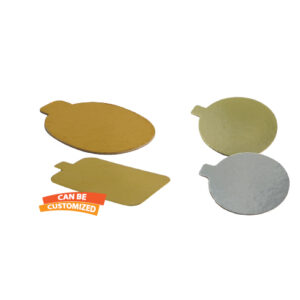 CAKE BOARD 10" ROUND GOLD