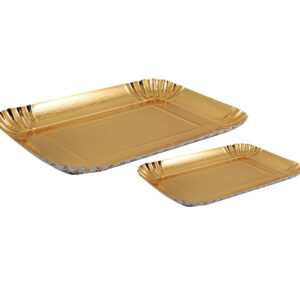 GOLD CARTON TRAY 5S (31.6 X 21)