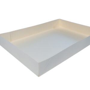 CAKE BOX W/WINDOW 62 X 42 X 13 CM W/LID