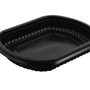 BLACK MICROWAVE CONT. (PLAIN)(04636)