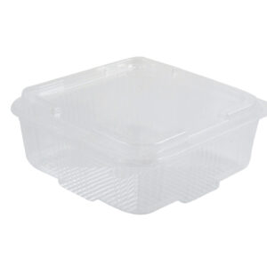 BAKERY SQUARE HINGED CONTAINER V497 (1000ML)