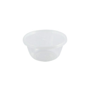 MICROWAVE OVAL CONTAINER 15372 (625 ML) + LID