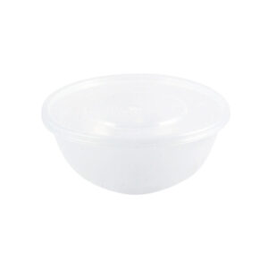 MICROWAVE ROUND BOWL 15393 (650ML) + LID