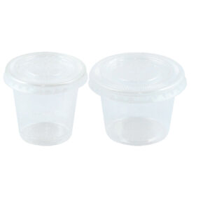 SOUFFLE CUP 2OZ W/LID