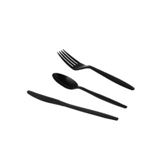 BLACK HEAVY DUTY PLASTIC FORK