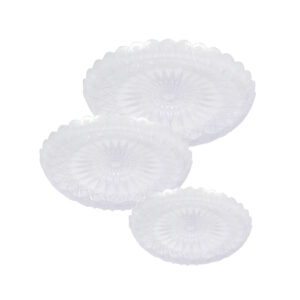 CRYSTAL PLATE ROUND 36 CM