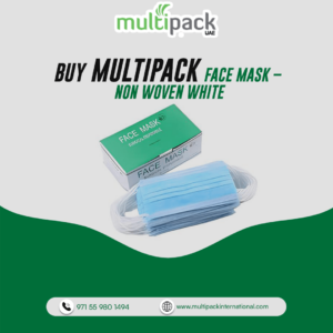Disposable FACE MASK - NON-WOVEN WHITE