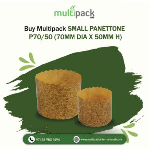 Disposable SMALL PANETTONE P70/50 (70MM DIA X 50MM H)
