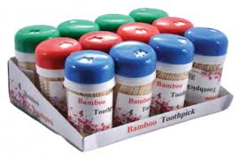 TOOTHPICK DOUBLE END (PLASTIC BOX)